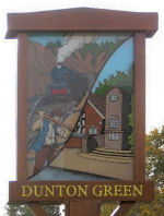 Dunton Green sign
