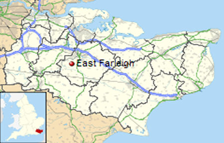 East Farleigh map