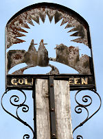 Golden Green sign