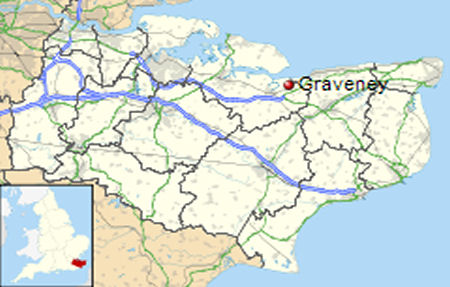 Graveney map