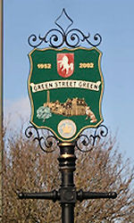 Green Street Green sign