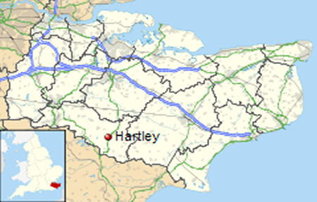 Hartley Cranbrook map
