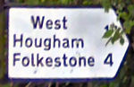 Hougham sign