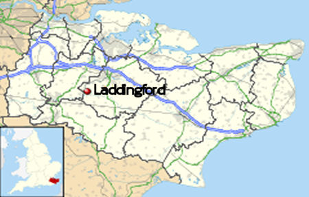 Laddingford map