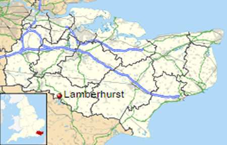 Lamberhurst map