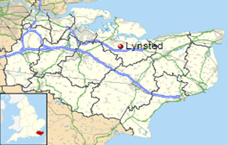 Lynsted map