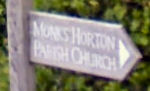 Monks Horton sign