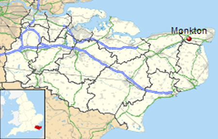 Monkton map