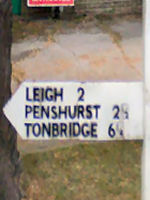 Penshurst sign