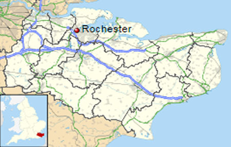 Rochester map
