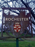 Rochester boundary sign