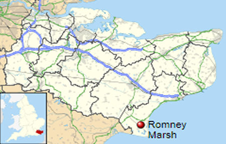 Romney Marsh map