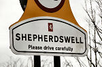 Shepherdswell sign