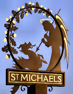 St Michaels sign