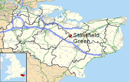 Stalisfield map