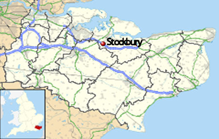 Stockbury map
