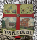 Temple Ewell sign