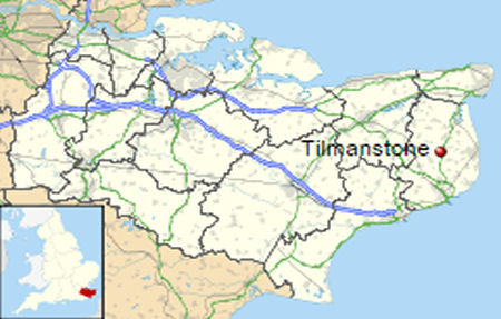 Tilmanstone map