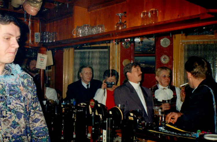 Inside pub 1992-93