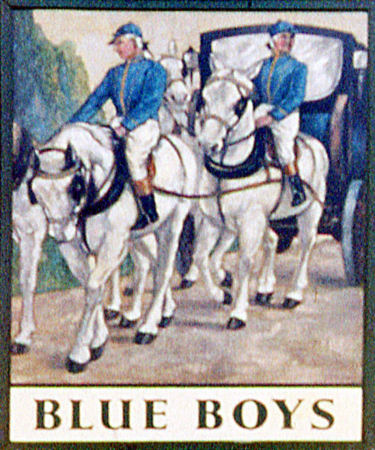 Blue Boys sign 1964