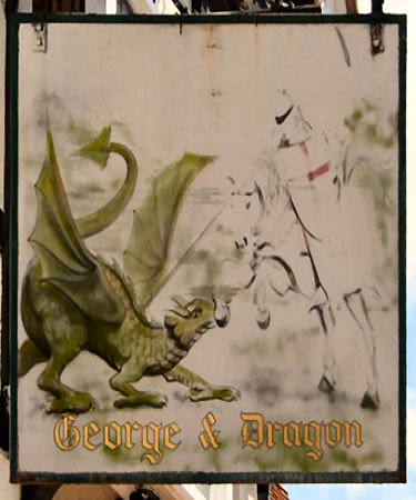 George and Dragon sign 2008