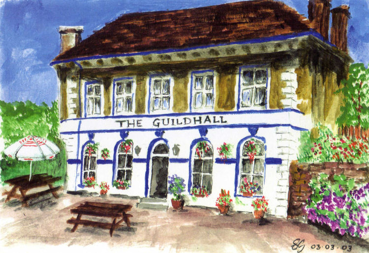Guildhall watercolour 2003