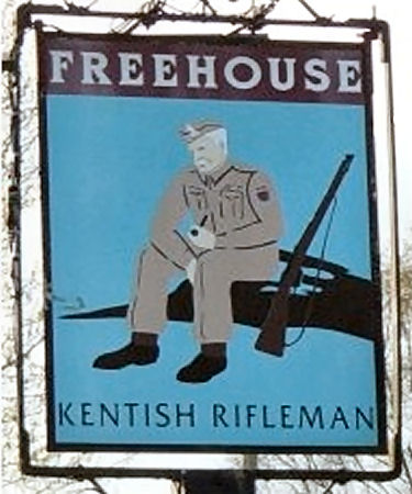 Kentish Rifleman sign pre 2015