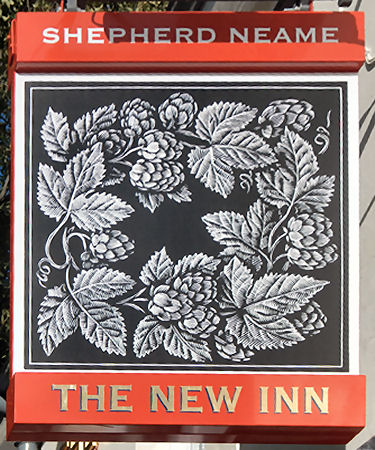 New Inn sign 2015