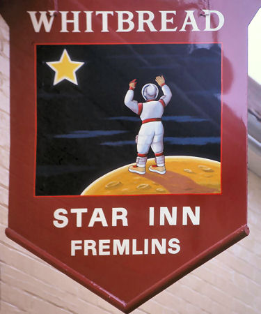 Star Inn sign 1970