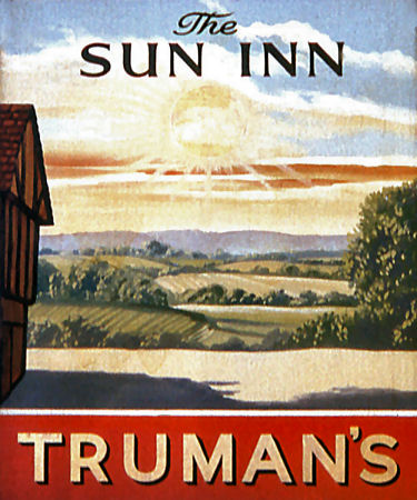 Sun Inn sign 1965