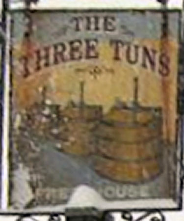 Three Tuns sign