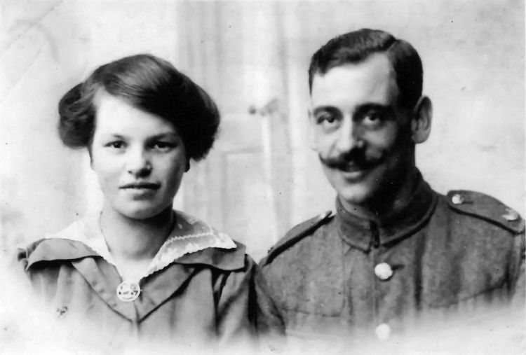 Albert Edward and Alice Emily Rennells 1916