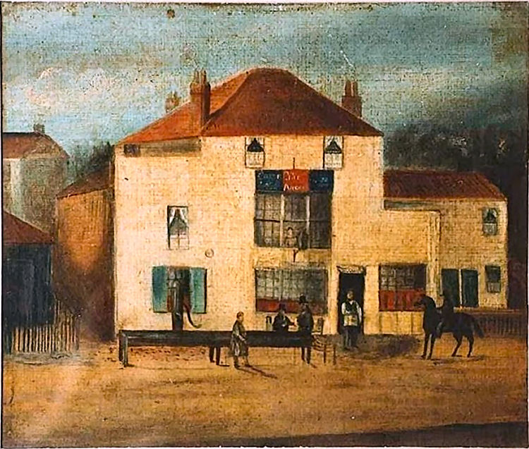 Angel Inn painting pre 1883