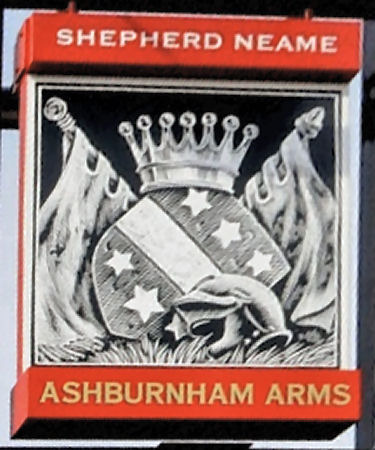 Ashburton Arms sign 2015