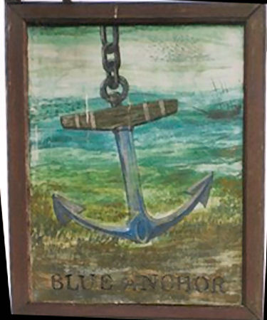 Blue Anchor sign 2012