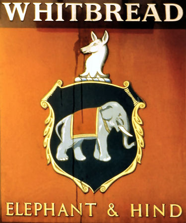 Elephant and Hind sign 1980