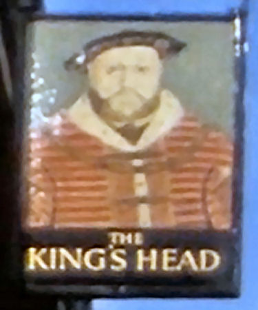 King's Head sign 1966