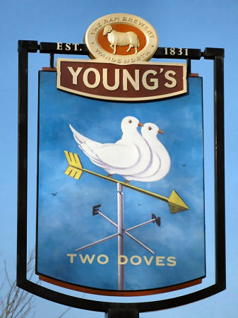 Two Doves sign 2010