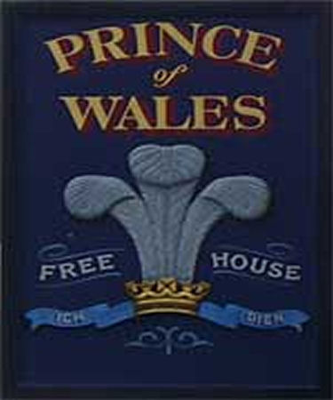 Prince of Wales sign 2015