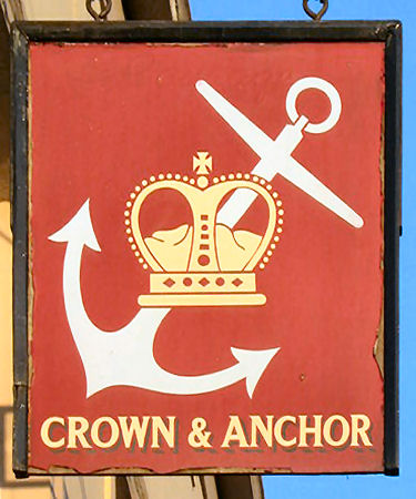 Crown and Anchor sign 2010