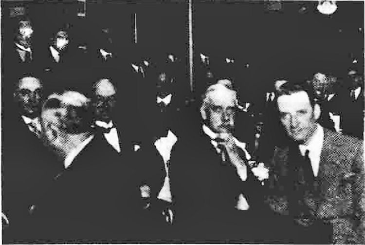 LVA members dinner 1931