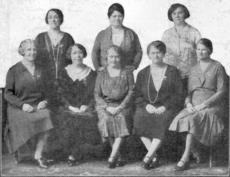 Ladies Auxiliary Committee Folkestone 1931