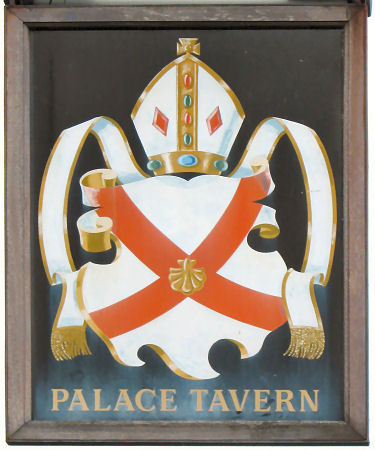 Palace Tavern sign 2010