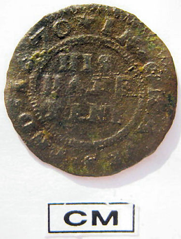 Pope's Head token 1670