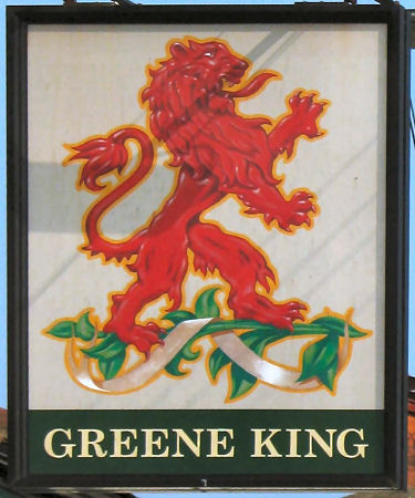 Red Lion sign 2009