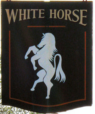 White Horse sign 2009