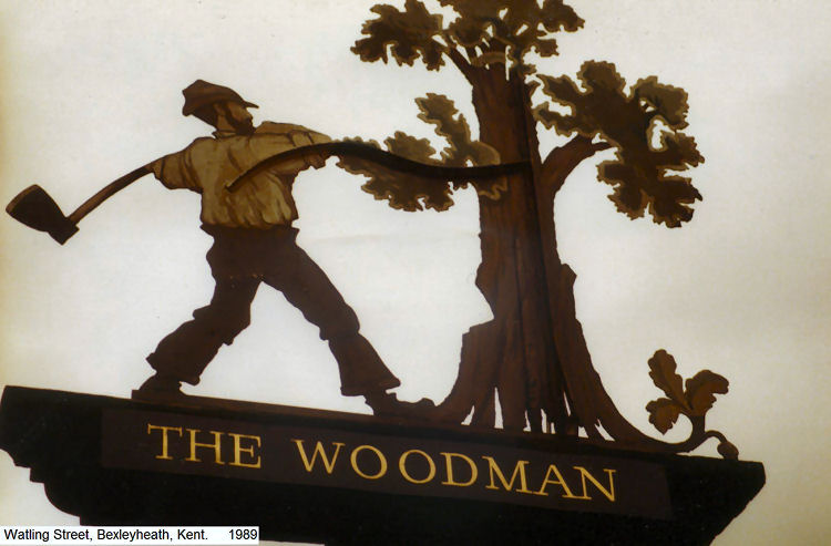 Woodman sign 1989