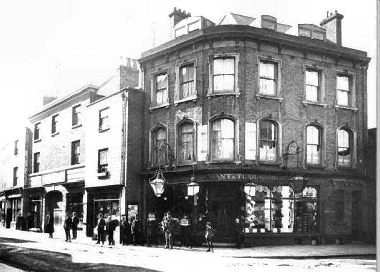 Biggin Street corner with Priory Street 1900
