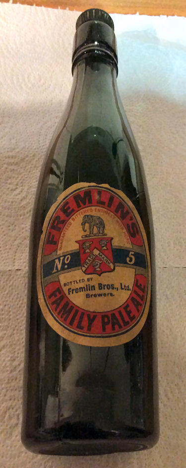 Fremlins No 5 Pale Ale bottle