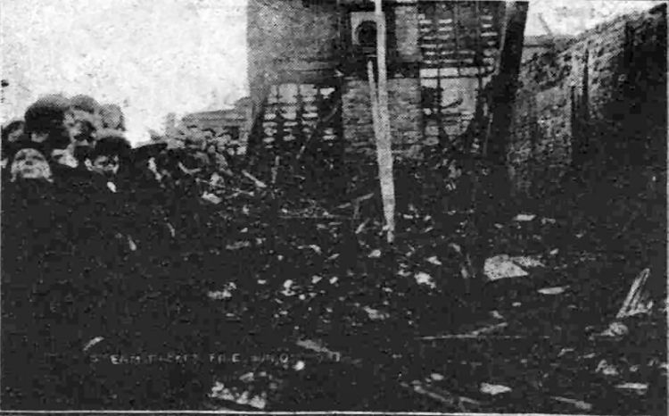 Steam Packet fire 1913